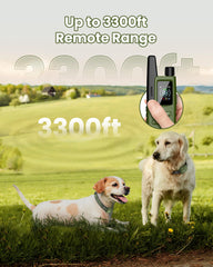 Jugbow 4200ft range remote shows extended training reach.