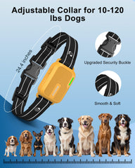 Jugbow adjustable collar fits dogs from small to large breeds