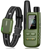 Jugbow dog shock collar closeup highlights rugged nylon and comfortable fit for daily training.