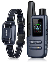 Jugbow dog shock collar remote in use demonstrates trainer-friendly outdoor control.
