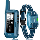 Jugbow remote for dog shock collar enables flexible training up to 4200 feet.