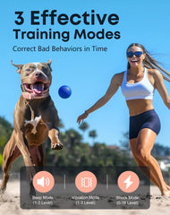 Jugbow dog shock collar remote for multi-dog control and training flexibility