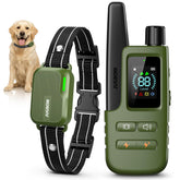 Jugbow dog shock collar remote demonstrates complete training control for recall and correction