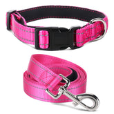 Jumpress soft neoprene padded dog collar for comfortable all-day wear during walks.