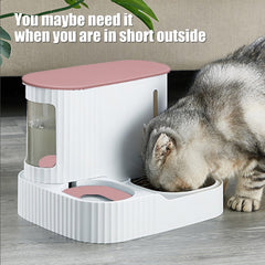 Junbec-Pet water bowl with 850ml capacity for small pets