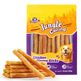 Jungle Calling collagen sticks bag shows long-lasting chews for dogs