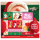 Jungle Calling dog advent calendar 2025 cover shows festive packaging ideal for holiday gifting and shared joy
