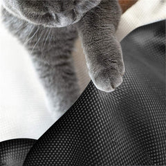 JUNSPOW cat bed replacement net cover on bed shows breathable surface for comfort