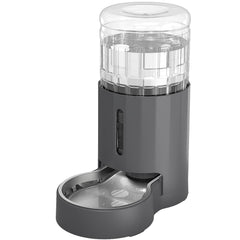 JUNSPOW cat water dispenser assembly shows easy setup for busy owners
