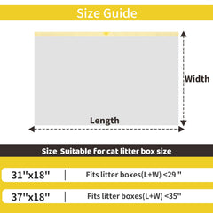 Juomid 3mil thick liners resist tears and leaks during cleanup.