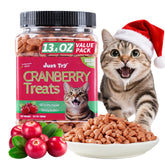 Just Try urinary tract cat treats packaging shown in a resealable jar for freshness.