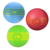 JW Pelota sonora de caucho para perros medianos, ideal para juego interactivo