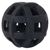 JW Pet Hol-ee Roller Extreme dog ball shows treat-dispensing play and durable natural rubber.