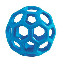 Assorted colors JW Pet Hol-ee Roller doubles as a training aid.