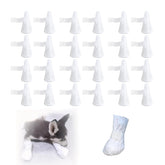JWFLCK dog paw protectors pack keeps paws clean during daily walks.