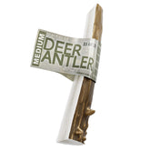 K-9 Antler Co. medium split closeup shows a durable, long-lasting dog chew.