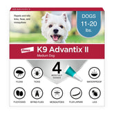 K9 Advantix II medium dog spot-on application shows quick protection for busy owners.