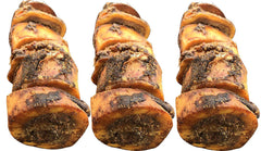 K9 Connoisseur beef marrow bones small pack front view for small dogs with long-lasting chew benefits