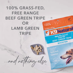 K9 Natural topper pour-over dog food showcases enhanced palatability and digestion-friendly texture.