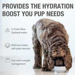 K9 Natural packaging front highlighting grain-free, NZ-made recipe with lamb and salmon