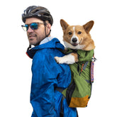 K9 Sport Sack Urban 3 Medium Leafy front view demonstrates versatile everyday carry with dog-ready comfort.