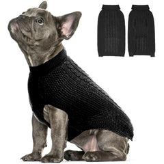 K9meme medium dog sweater overview shows cozy warmth for autumn walks.
