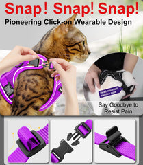 Kaazylab quick release buckles enable easy on and off during walks