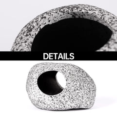KABUDA stackable rock tunnel decor – flexible, customizable tank layout.