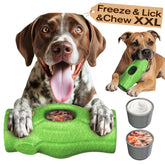 KADTC All in ONE tree stump toy closeup showing durable design for aggressive chewers and long-lasting entertainment