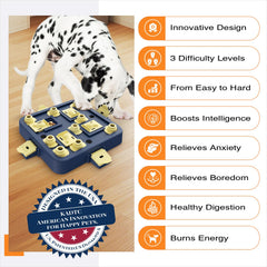 KADTC dog interaction in action demonstrates engaging play and problem solving.