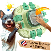 KADTC dog puzzle top view shows engaging enrichment for smart playtime