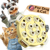 KADTC two-levels puzzle toy beginner levels for dogs and cats, mental challenge.