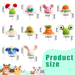 Kajaia hamster hat carrot style adds festive charm for Easter celebrations