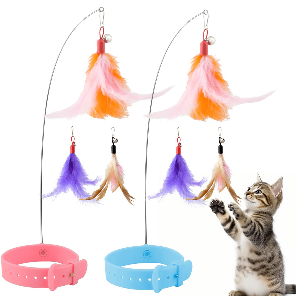 Kalamanda cat collar toy unboxing closeup for interactive play and exploration