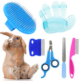 KALAMANDA rabbit grooming kit 6-pack for gentle at home care