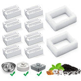 KANCHOU cat fountain carbon filter 8-pack purifies water and reduces odors for pets.