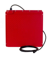 KANE Electric Pet Heat Mat in outdoor kennel provides steady warmth for pets