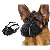 Kanuoc dog muzzle with breathable mesh for comfortable airflow during walks