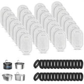 Kapawze 28+28 pack cat fountain filters box for fresh water