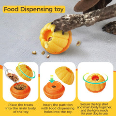 KASGMU dog-chew toy with strong material withstands vigorous chewing during enrichment.