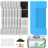 Kastty 15L dog water fountain filter package keeps water fresh for pets.
