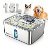 Kastty 4 Gal Dog Water Fountain front view for large dogs hydration