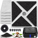 Kastty largest 9-inch filter for stronger filtration and tastier water