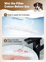 Kastty pump sponge filter adds extra filtration to prevent clogs.