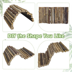 Kathson Bearded Dragon Tank Accessories Kit leaf decor enhances realism and hiding options.