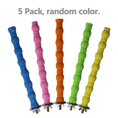 KATHSON rough-surface perch texture supports beak and claw maintenance through gentle grinding