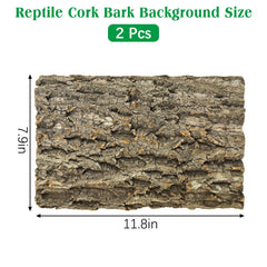 kathson cork bark texture closeup highlights natural surface for habitat decor