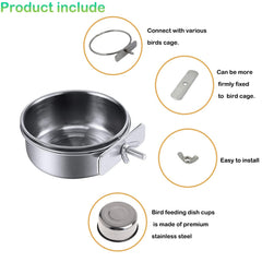 Kathson four-piece set includes feeding spoons for easy serving and cleaning.