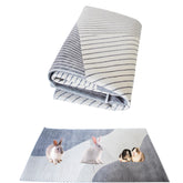 Kathson rabbit cage liner soft velvet closeup shows a cozy resting surface.