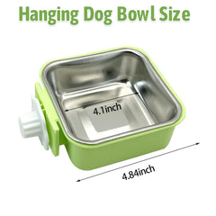 kathson removable stainless steel bowl for quick cleaning and sanitation